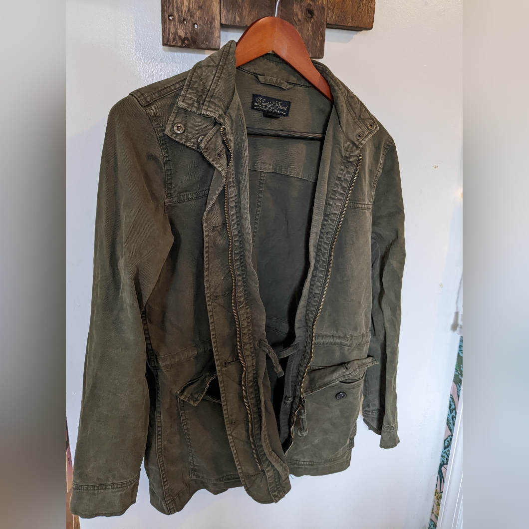 Lucky Brand Army Green Jacket